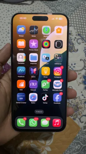 Vendo IPhone 15 Max 256gb de memória com 80% saúde de bateria 