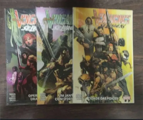 Coleção Vingadores Selvagens - volumes 1,2 e 3