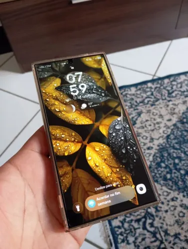 S24ultra 256g 12ram trincado na tampa traseira