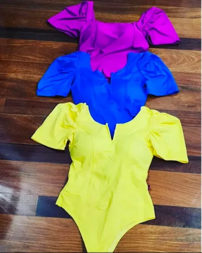 Trio de colante de lycra tam. G