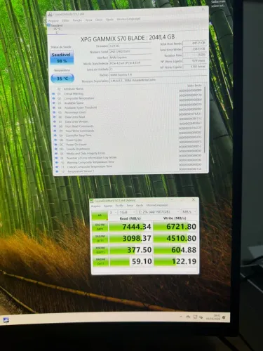 SSD NVME XPG BLADE 2TB 7400MBS