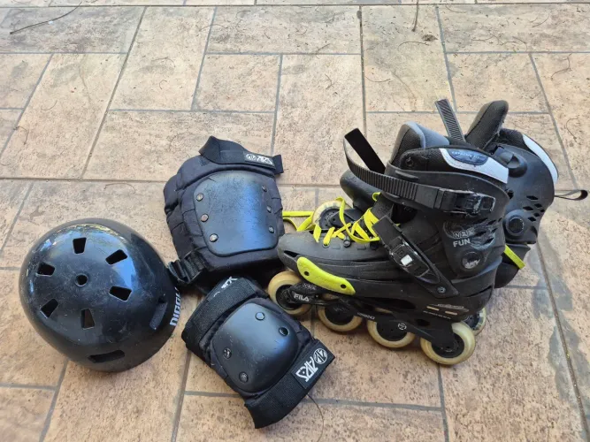 Patins Fila NRK Fun Black Abec-7 tam 42