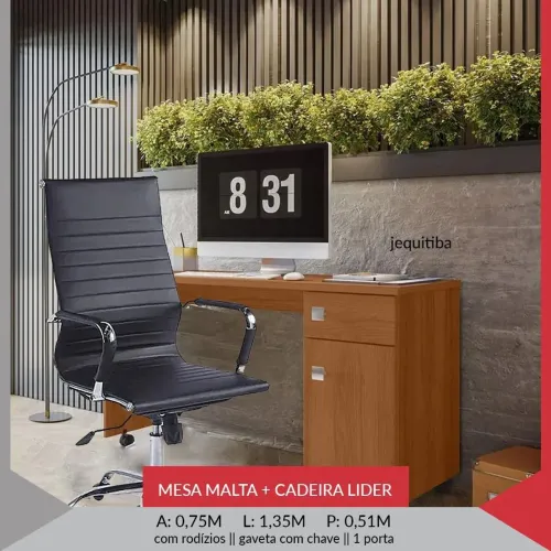 Mesa Malta + Cadeira líder