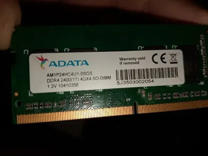 MEMORIA RAM DDR4 notebook 4gb