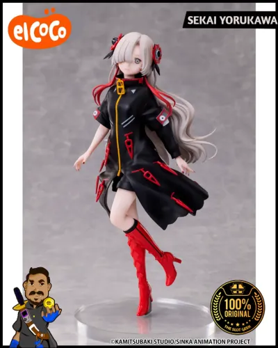 Action Figure Sekai Yorukawa - ORIGINAL ELCOCO - Kamitsubaki City Under