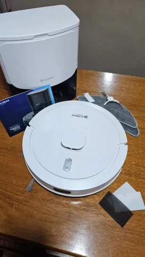 Robo Aspirador Smart 900 - Varre, Aspira e Passa Pano | Na Caixa Completo