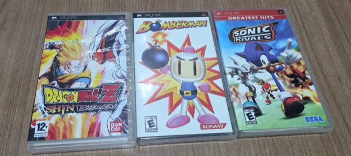 Lote jogos psp