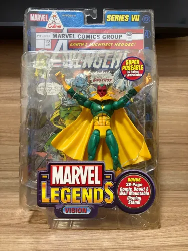 Marvel Legends Visão - Toybiz - Vingadores.