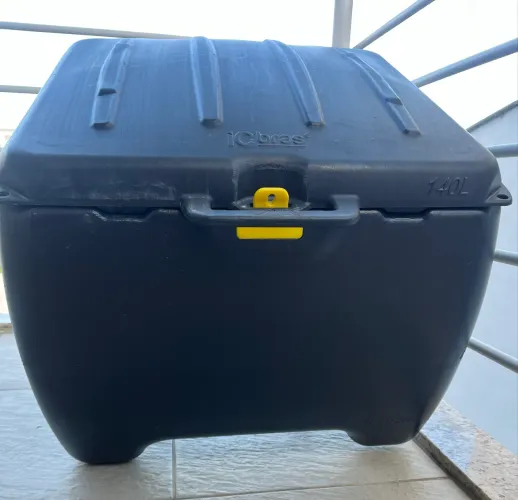 Baú iCbras 140L + Suporte para Yamaha Fazer 150