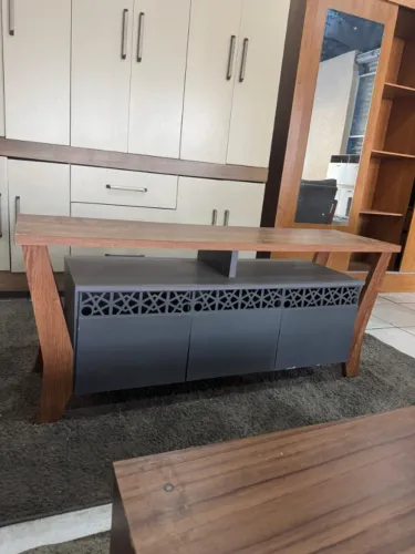 APARADOR MDF MODERNO AZUL