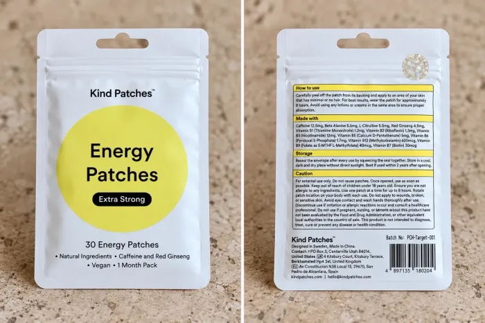 KIND PATCHES ENERGY EXTRA STRONG | 30 PATCHES