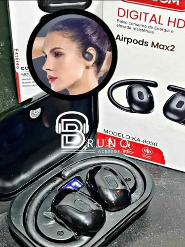 Fone de ouvido Bluetooth esportivo