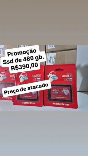 Ssd sata 480 gb. Promoção