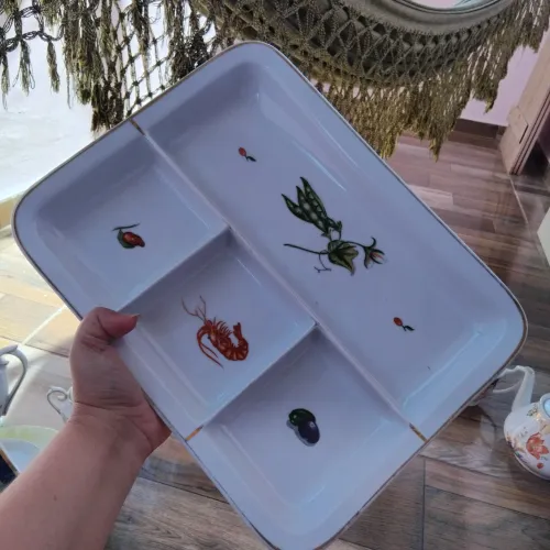 Travessa grande porcelana steatita