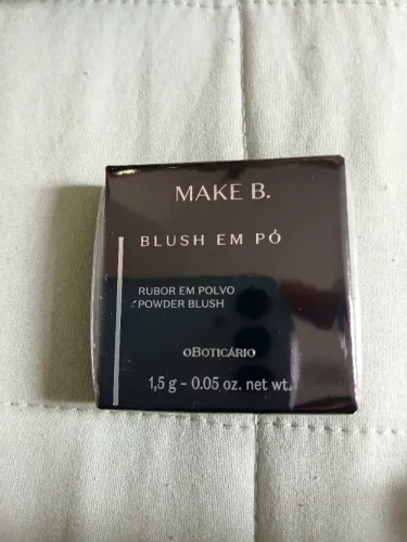 Blush em pó Boticário