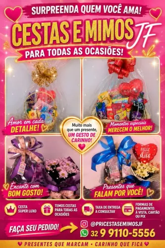 Cestas para o dia das mães 