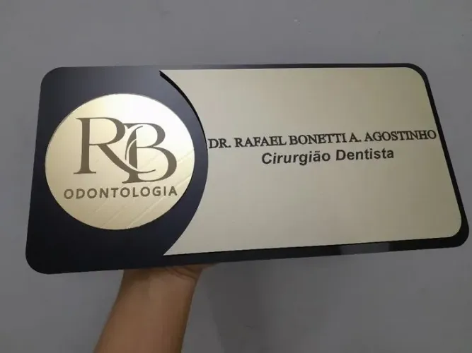 Plaquinha de identificação