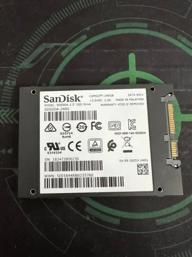 SSD SanDisk SSD Plus 240 GB SATA 2,5