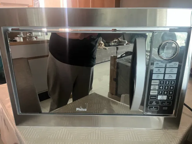 Microondas de embutir Philco PME 31L espelhado