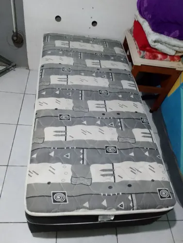 Cama box de solteiro