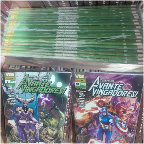 Coleção Hq Os Vingadores 1 ao 32 + 47 e 48 Marvel Panini
