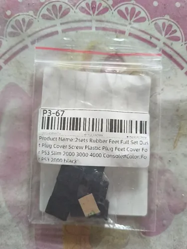 Pezinhos parafusos para ps3 slim