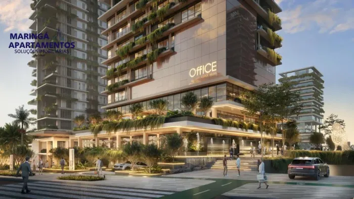 Sala à venda em Maringá, Jardim Novo Horizonte, com 95 m², Office Cidade Aruna