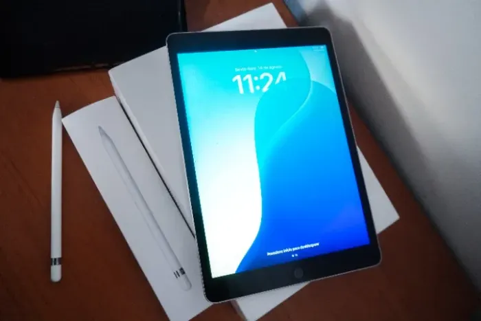 iPad 9ª Geração 64GB Space Gray + Apple Pencil Original | Completo