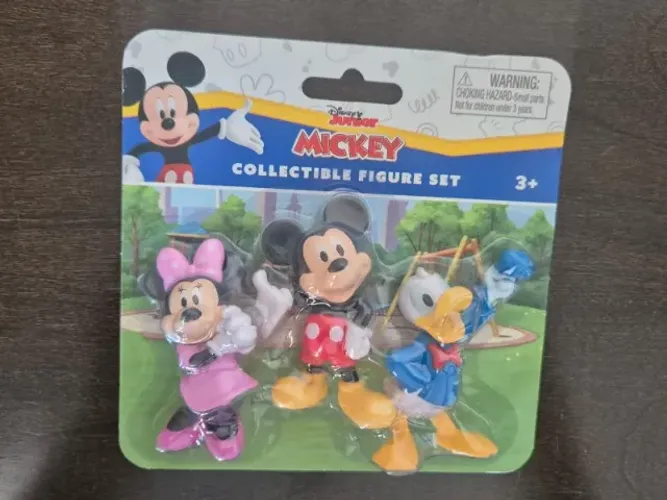 Mickey Clubhouse. Collectible Figure Set. 3 Pack. Just Play