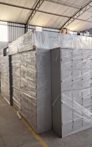 Móveis de aço - Armário de aço,Roupeiro, Estante, Gaveteiro em até 5x sem juros 