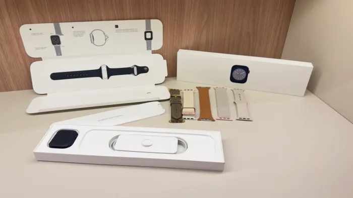 Apple Watch Series 8 41mm - impecável - parcelo
