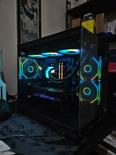 PC Gamer ROG Ryzen 5 5600x pcie 4.0, 2x16 32Gb Ram, 2060 Super 8GB EVGA Xc Ultra SSD 1TB