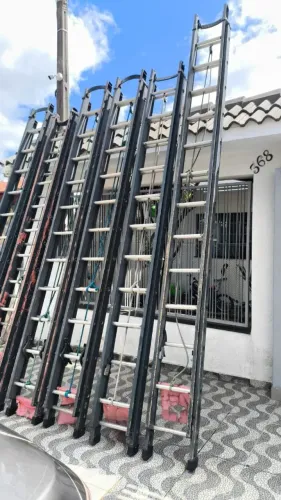 Escada extensiva de fibra