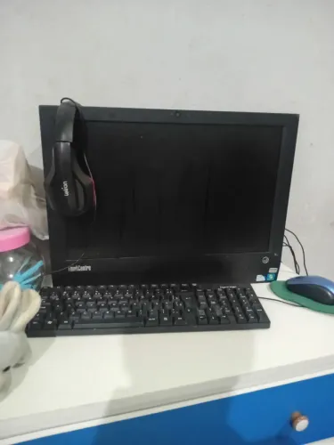 Computador para jogos vem com fone game e mouse