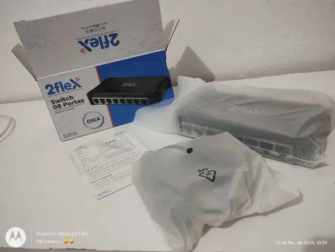 Switch 8 portas Modelo: 2F-N10008G