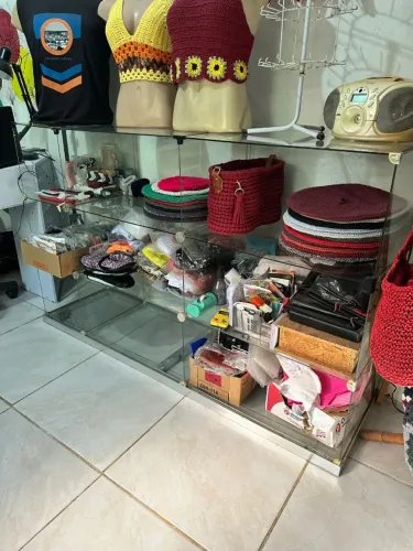 Vende-se bancada de vidro