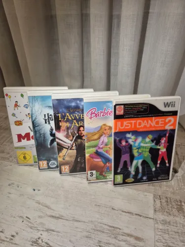 Kit Nintendo Wii - 9 jogos originais + MotionPlus original + acessórios