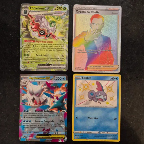 Cartas pokémon raras