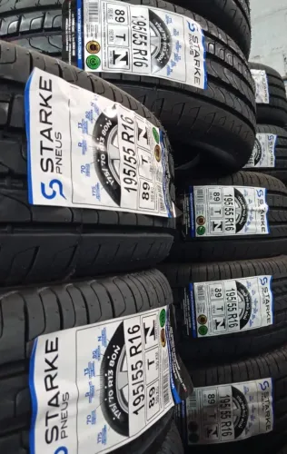 Pneus 205/55 r16 para mais estabilidade na estrada