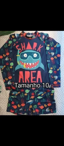 Vendo 3 kits de roupa de praia/piscina infantil + uma sunga 