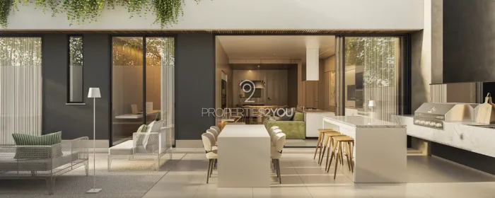 Apartamento garden com varanda gourmet com churrasqueira e 3 quartos no Mercês - PR