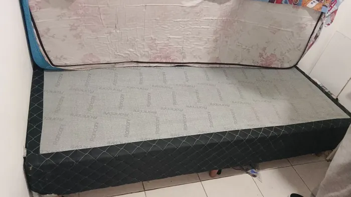 Cama box solteiro 