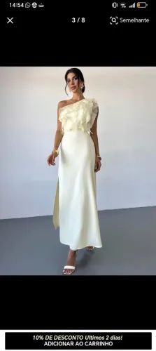 Vestido midi elegante