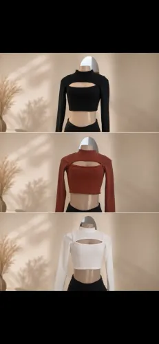 Cropped tecido Anarruga