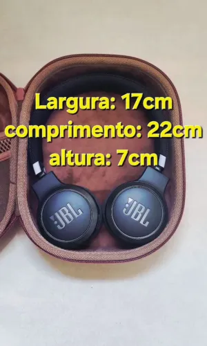 Estojo rígido para Headphone - fone de ouvido