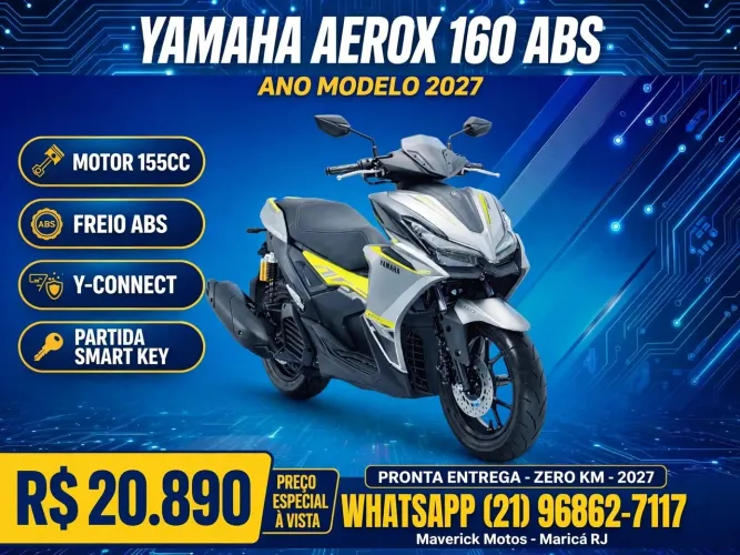 AEROX 160 2027 OKM AUTOMÁTICA