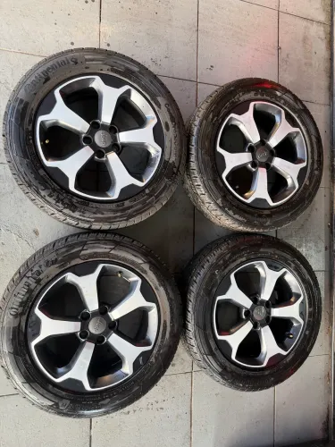 Rodas aro 17 Jeep renegade , Compass e Fiat toro + pneus continental 99%