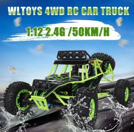 Carro wltoys 12428 1/12 50km/h