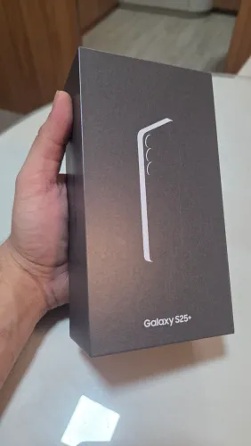 Samsung Galaxy S25+ 512GB Prata Novo Lacrado - Nota Fiscal e Garantia Samsung