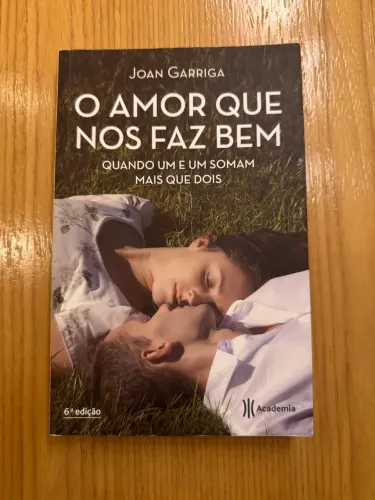 Livro o amor que nos faz bem